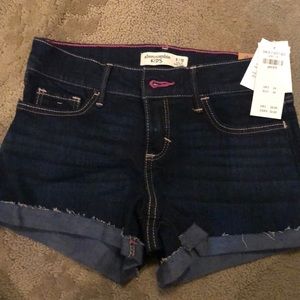 Kids Abercrombie jean shorts